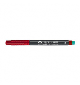 Bút Lông Dầu Đầu Nhỏ Multimark Permanent, M, 1.0mm, Red