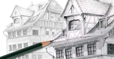Vẽ Dinh thự của Duerer bằng Castell 9000 
