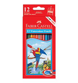 Chì Màu Nước Parrot, 12 Màu Dài