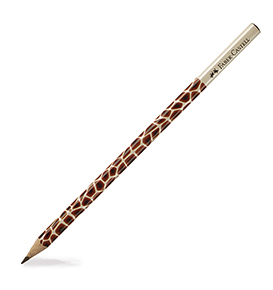 Bút Chì Đen Motif Giraffe
