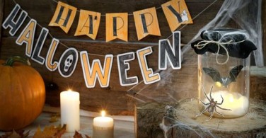 Trang trí bàn Halloween