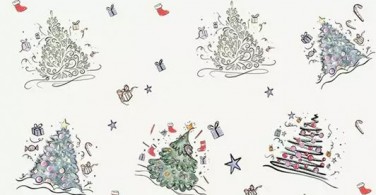 Tô màu sáng tạo cho Cây Thông Noel