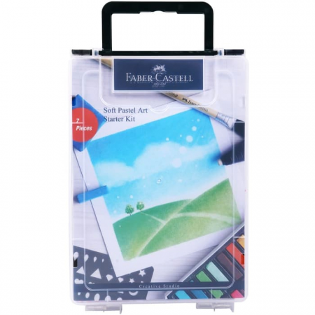 Bộ Sáp Dầu Dạng Phấn Soft Pastel, 24 Màu + Dụng Cụ