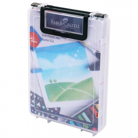 Bộ Sáp Dầu Dạng Phấn Soft Pastel, 24 Màu + Dụng Cụ