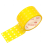 Cuộn Băng Keo Trang Trí Hoạ Tiết White Star In Yellow 