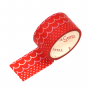 Cuộn Băng Keo Trang Trí Hoạ Tiết Red Pattern