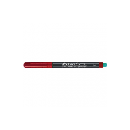 Bút Lông Dầu Đầu Nhỏ Multimark Permanent, F, 0.6mm, Red