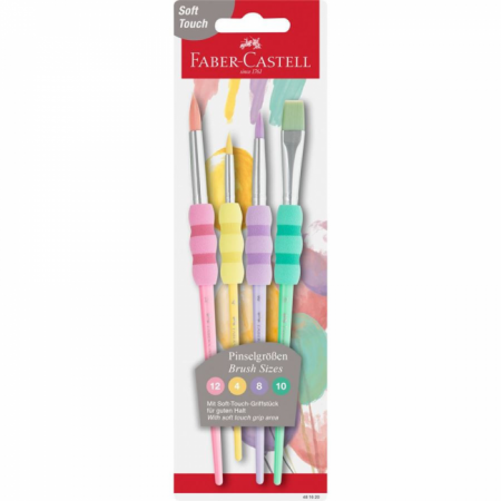 Bộ Cọ Vẽ Grip Màu Pastel
